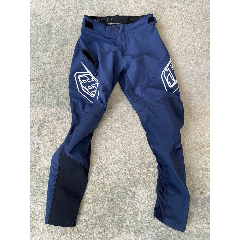 TROY LEE YOUTH Sprint Bicycle BMX/MTB Pants Black Size 28"